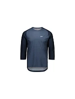 Cyklistické tričko POC M's Motion Air 3/4 Jersey, tmavomodré