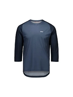 Cyklistické tričko POC M's Motion Air 3/4 Jersey, tmavomodré