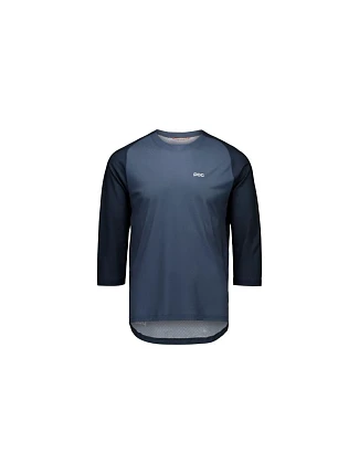 Cyklistické tričko POC M's Motion Air 3/4 Jersey, tmavomodré