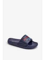 Piankowe Klapki Dziecięce Big Star NN374516 Granatowe