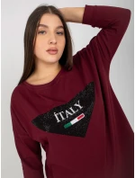 Blúzka VI BZ 2911.82P tmavo fialová Blúzka VI BZ 2911.82P tmavo fialová