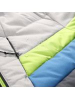Pánska páperová lyžiarska bunda s membránou ptx ALPINE PRO FEEDR čierna