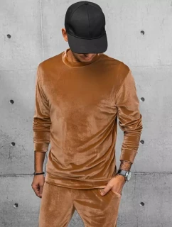 Pánska velúrová mikina velúr FashionStreet BX5530