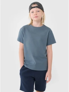 Hladké chlapčenské tričko oversize 4F 4FJWSS25TTSHM2324-46S
