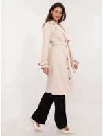 Dámsky kabát TW EN BI 2209.71P Light beige - FPrice Dámsky kabát TW EN BI 2209.71P Light beige - FPrice