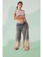 Dámske tangá EVER Ease String - PURPLE - fialovo-hnedé 6116 - SLOGGI