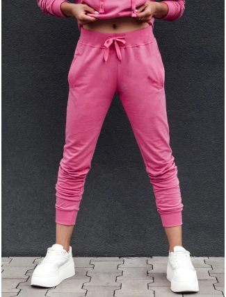 Dámske tepláky RELAX MODE pink FashionStreet UY2139 Dámske tepláky RELAX MODE pink FashionStreet UY2139