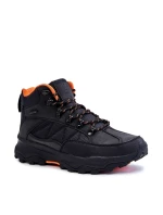 Męskie Buty Trekkingowe Ocieplane Cross Jeans KK1R4018C Czarne
