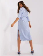 Dámske šaty LK SK 509342-1.51P Svetlo modrá - Lakerta