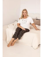 Regina 733 cr/r 2XL-3XL W26 dámske pyžamo