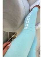 Legíny nohavice Brooklyn mint