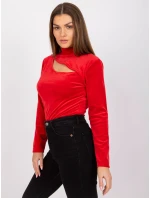 Blúzka DHJ BZ 6561.09P červená