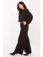 Šnúrové nohavice model 220282 Taliansko Moda Šnúrové nohavice model 220282 Taliansko Moda