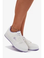 Dámske tenisky Big Star HI-POLY SYSTEM - bielo-fialové