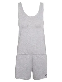 Romper s výstrihom na chrbte KW0KW00385-020 - Calvin Klein