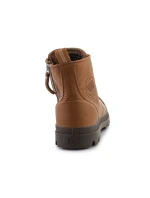 Palladium Pampa Zip Lth Ess U 76888-252-M Dear Brown Topánky