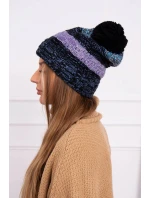 Pola fleecová čiapka K267 navy+sea blue Pola fleecová čiapka K267 navy+sea blue