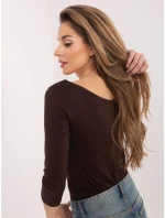 Blúzka RV BZ A1190.16 tmavohnedá