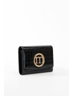 Monnari Peňaženky Dámska kožená peňaženka s multi čiernym vzorom