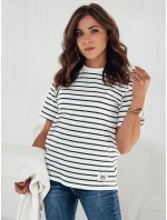 Dámske pruhované tričko RILANT navy blue FashionStreet RY2564 Dámske pruhované tričko RILANT navy blue FashionStreet RY2564