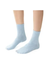 Hladké dámske ponožky Steven art.037