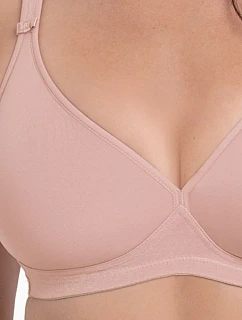 Selma Pure mäkké košíčky podprsenky s kosticami 5231 rosewood - RosaFaia