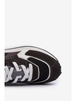 Buty Sportowe Sneakersy Męskie Memory Foam System Big Star NN174347 Czarne