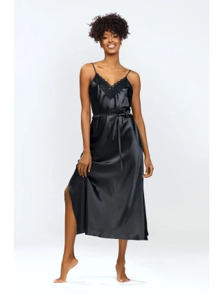 Ife Čierna dlhá košieľka - Dkaren