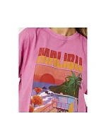 Dámske tričko RIP CURL Hayley O Heritage Tee, ružové