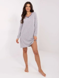 DU KN nočná košeľa FP 104.26 sivá