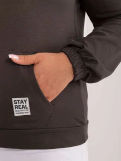 Mikina RV BL 8655 1.13X dark khaki