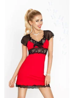 Tričko Paulina Červená a čierna - Dkaren