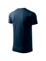 Základné tričko pánske tmavomodré