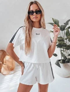 Dámska tepláková súprava LOVE SPORT white FashionStreet AY1136