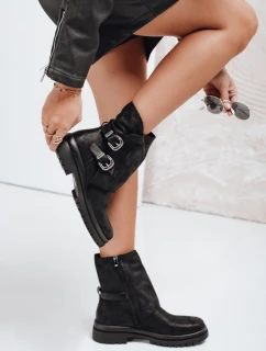 Dámske čierne topánky FashionStreet ZY1155