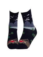 Chlapčenské vzorované ponožky Wola U24.P01;W24.P01 21-26 Chlapčenské vzorované ponožky Wola U24.P01;W24.P01 21-26