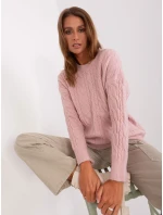 Jumper AT SW 2335 1.68P svetlo ružový