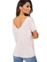 Tričko RV TS 4662.04X svetlo ružová