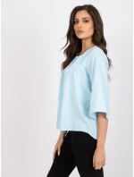 Blúzka 1701.29P svetlomodrá - FPrice