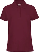 Neutral O 22980 Dámske piqué polo z bio bavlny 77.2280 bordó Neutral O 22980 Dámske piqué polo z bio bavlny 77.2280 bordó
