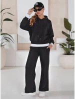 Dámska tepláková súprava SANELIS black FashionStreet AY0984 Dámska tepláková súprava SANELIS black FashionStreet AY0984