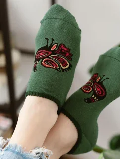 Dámske ponožky Steven Frotte ABS Folk art.132