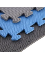 Multipack One Fitness puzzle mat MP10 modro-šedá 9 kusov 10 mm