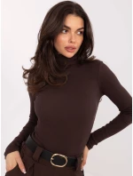 Blúzka RV BZ 7182.01P tmavohnedá