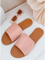 Dámske žabky CHICBASE pink FashionStreet ZY0938