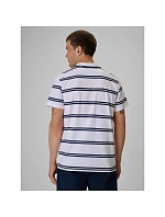 Pánske polo tričko s klasickým strihom 4F 4FRSS26TPTSM0898-10S Pánske polo tričko s klasickým strihom 4F 4FRSS26TPTSM0898-10S