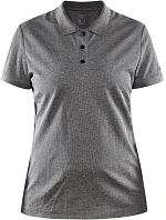 Craft Corporate CORE Unify Polo Shirt W Dámske športové polo tričko 81.9139 tmavošedá melírovaná Craft Corporate CORE Unify Polo Shirt W Dámske športové polo tričko 81.9139 tmavošedá melírovaná