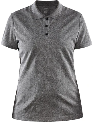 Craft Corporate CORE Unify Polo Shirt W Dámske športové polo tričko 81.9139 tmavošedá melírovaná Craft Corporate CORE Unify Polo Shirt W Dámske športové polo tričko 81.9139 tmavošedá melírovaná