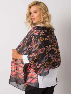 Šatka AT CH F106008 čiernej a červenej