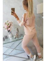 Girl Revolution set tmavo púdrovo ružový